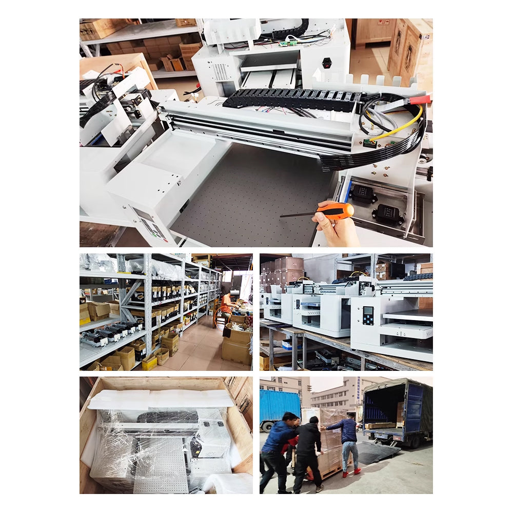 HESHUN A1 A2 A2+ UV 6060 Printer Flatbed Printer Double XP600/XP80 Head