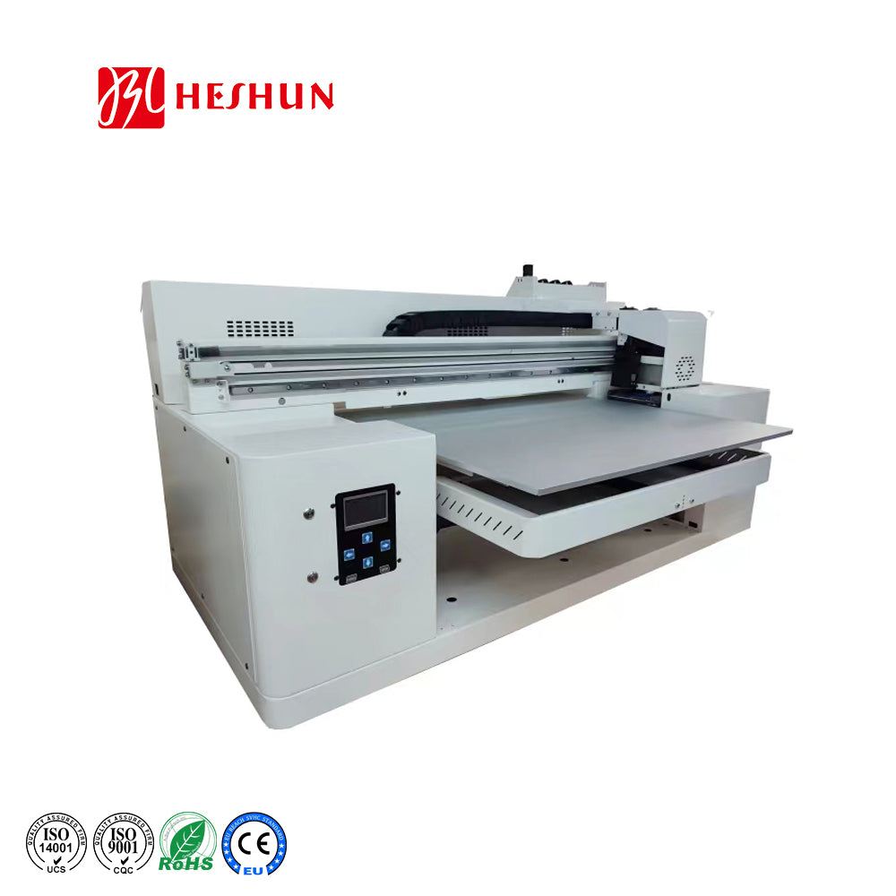 HESHUN A1 A2 A2+ UV 6060 Printer Flatbed Printer Double Xp600 Head - HESHUN Digital