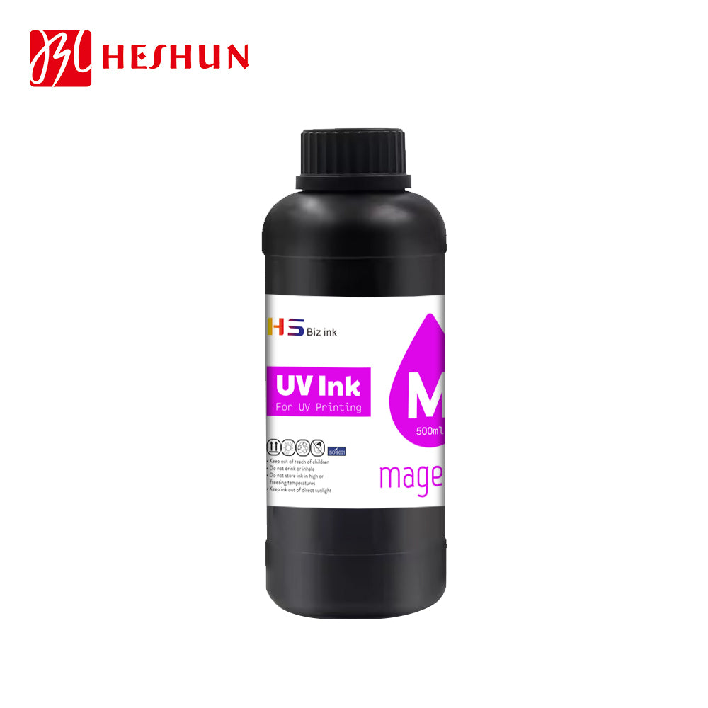 HESHUN 1000ML High Quality Soft Hard Uv Ink for Epson DX5 DX6 DX7 DX10 XP600 TX800 Printhead High-end Printer Ink