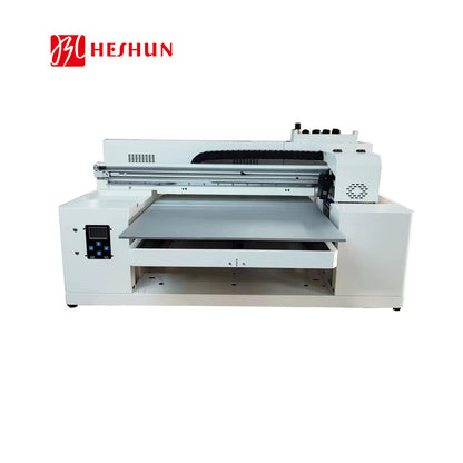 HESHUN A1 A2 A2+ UV 6060 Printer Flatbed Printer Double XP600/XP80 Head