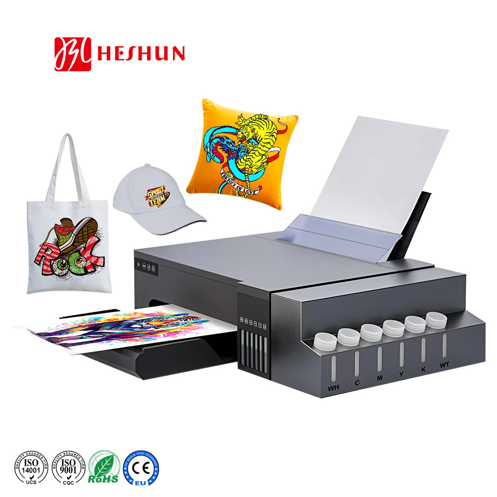 HESHUN A4 LET-DTF Printer for Epson L8050 A4 DTF Printer With Ciss