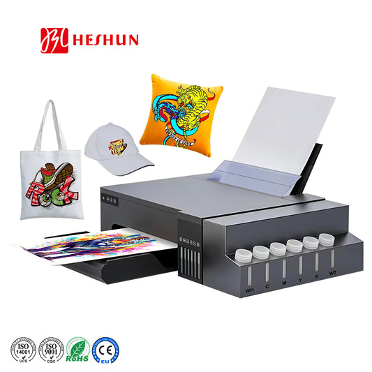 HESHUN A4 LET-DTF Printer for Epson L8050 A4 DTF Printer With Ciss
