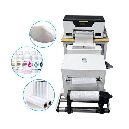 HESHUN 330S A3 DTF Printer XP600 Heads All-In-One Digital Printing DTF Solution