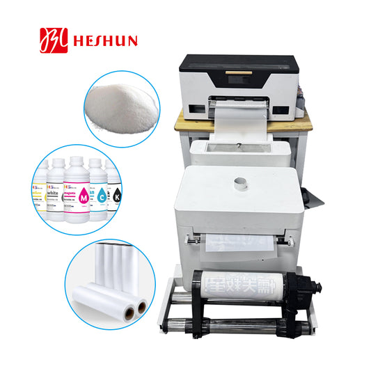 HESHUN 330S A3 DTF Printer XP600 Heads All-In-One Digital Printing DTF Solution