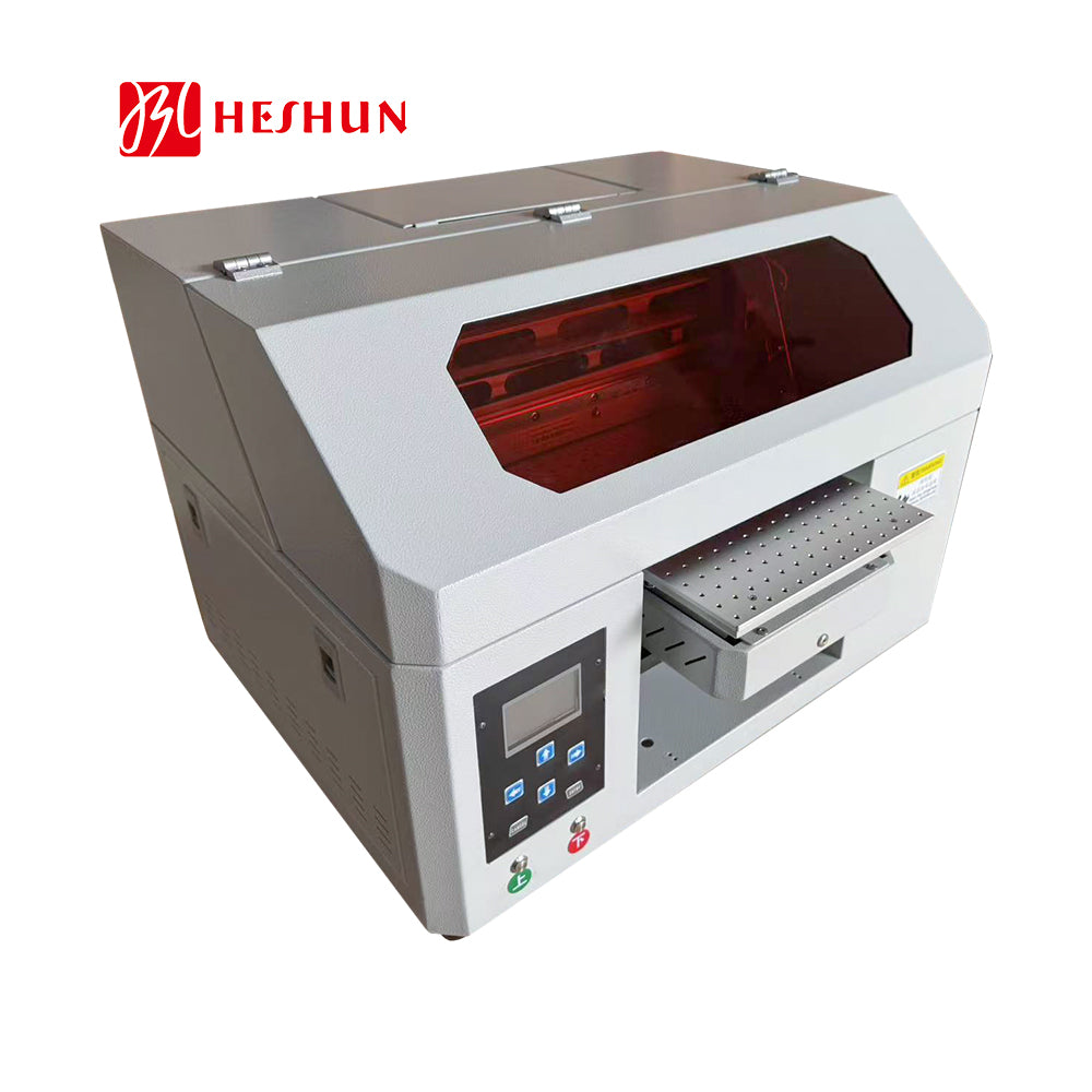 HS 2030 Flatbed UV Printer TX800/XP600 Single-Head UV Printing Machine