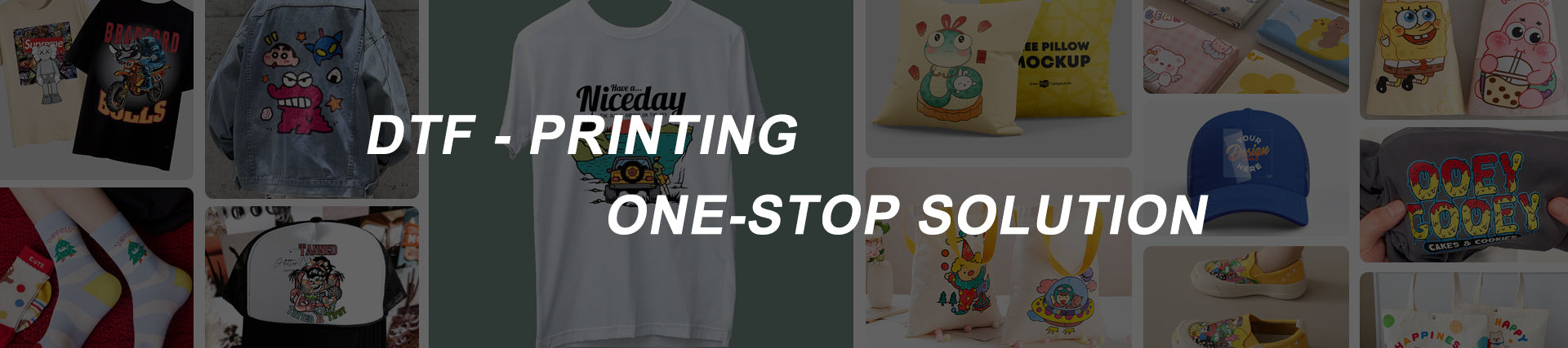 HESHUN One-step digital DTF printing solution: Everything about DTF Printing you need is here