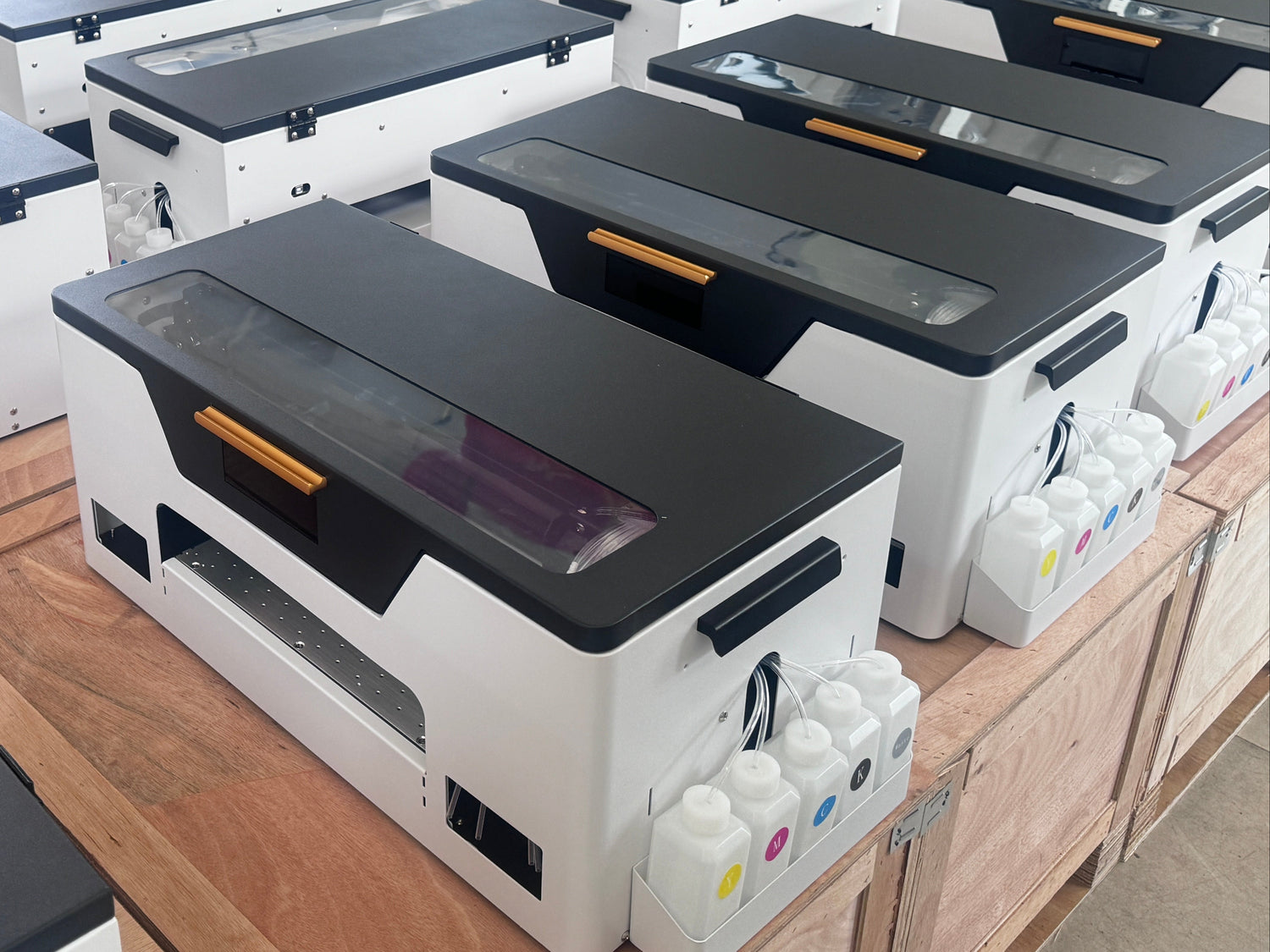 HS330s dtf printer with high-precision XP600 head ensures vibrant color