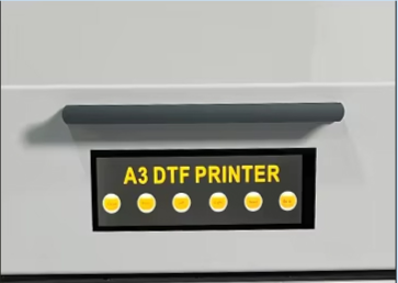 heshun330s dtf printer with responsive touchscreen