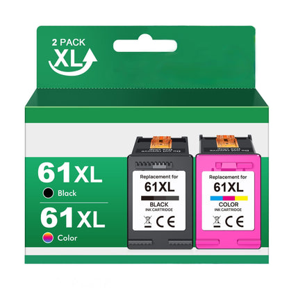 Buy HP 61XL Black & Color Ink Cartridge 2-Pack - High Yield Replacement for HP Envy, Deskjet, Officejet Printers