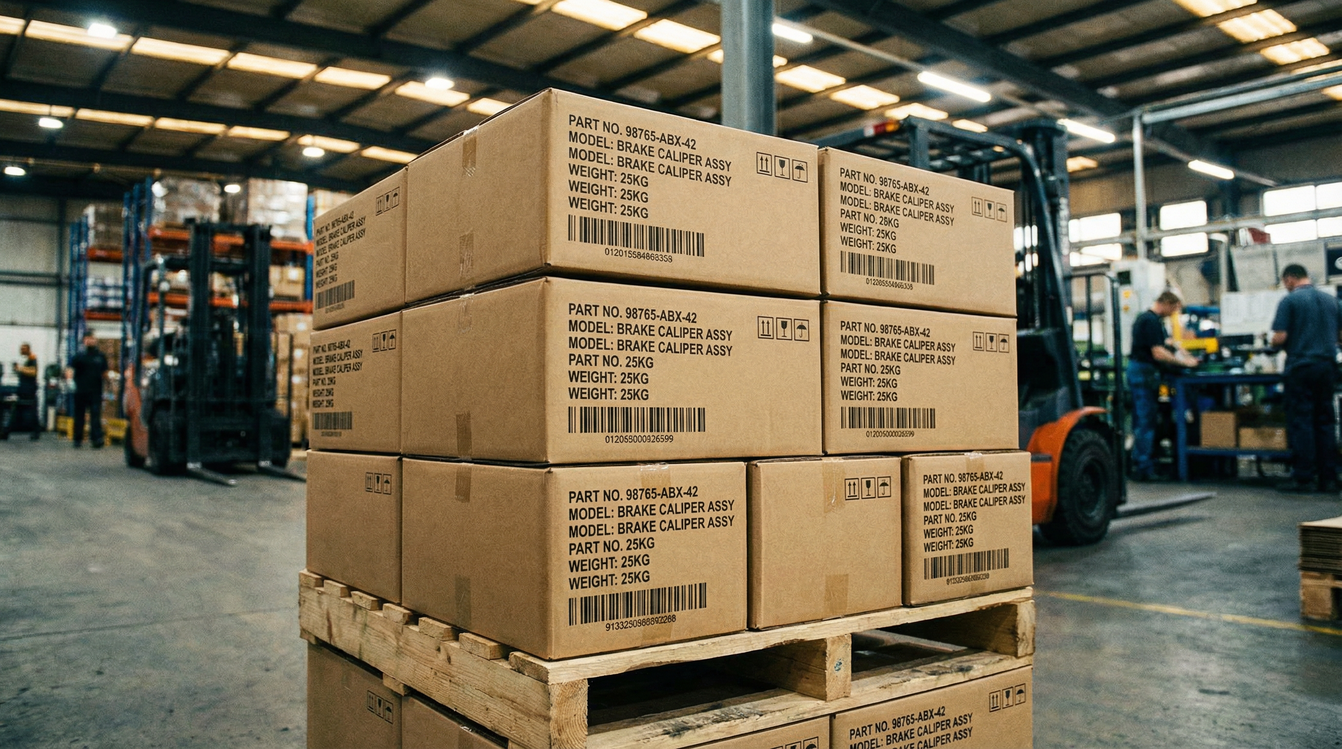 工业零部件包装案例